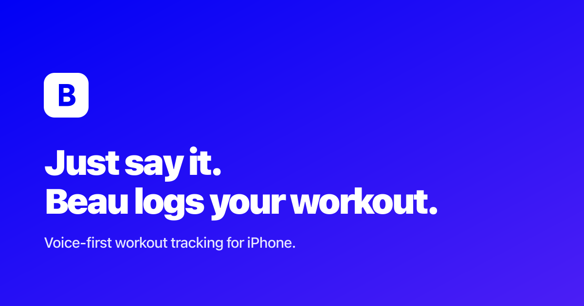 Beau App Interface