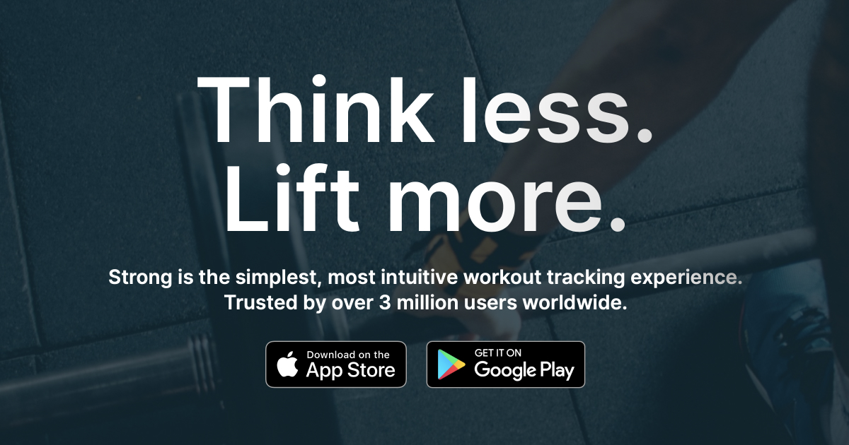 Strong App Interface